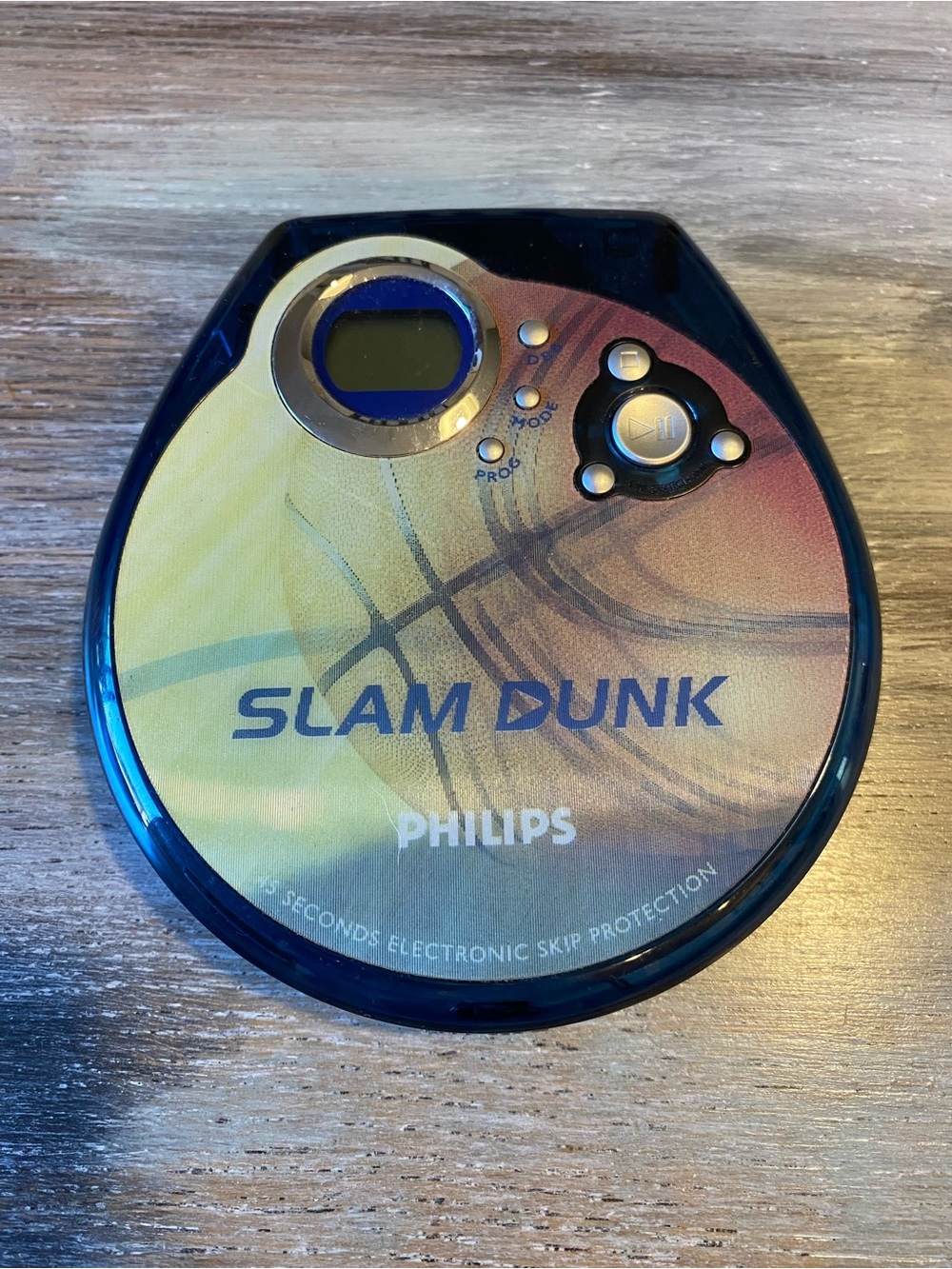 Philips AX3222 Slam Dunk Portable CD Player 2003 basketball Vintage Y2K WORKS